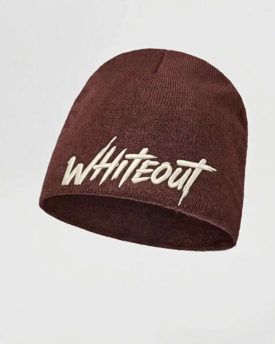 Ascent Skull Cap beanie in Burgundy on a white background