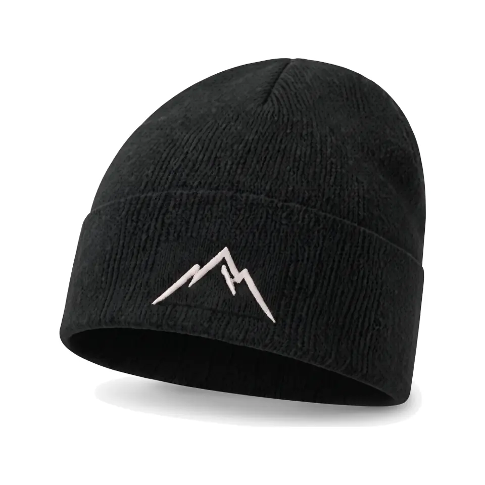 Atelier beanie in Black on a white background