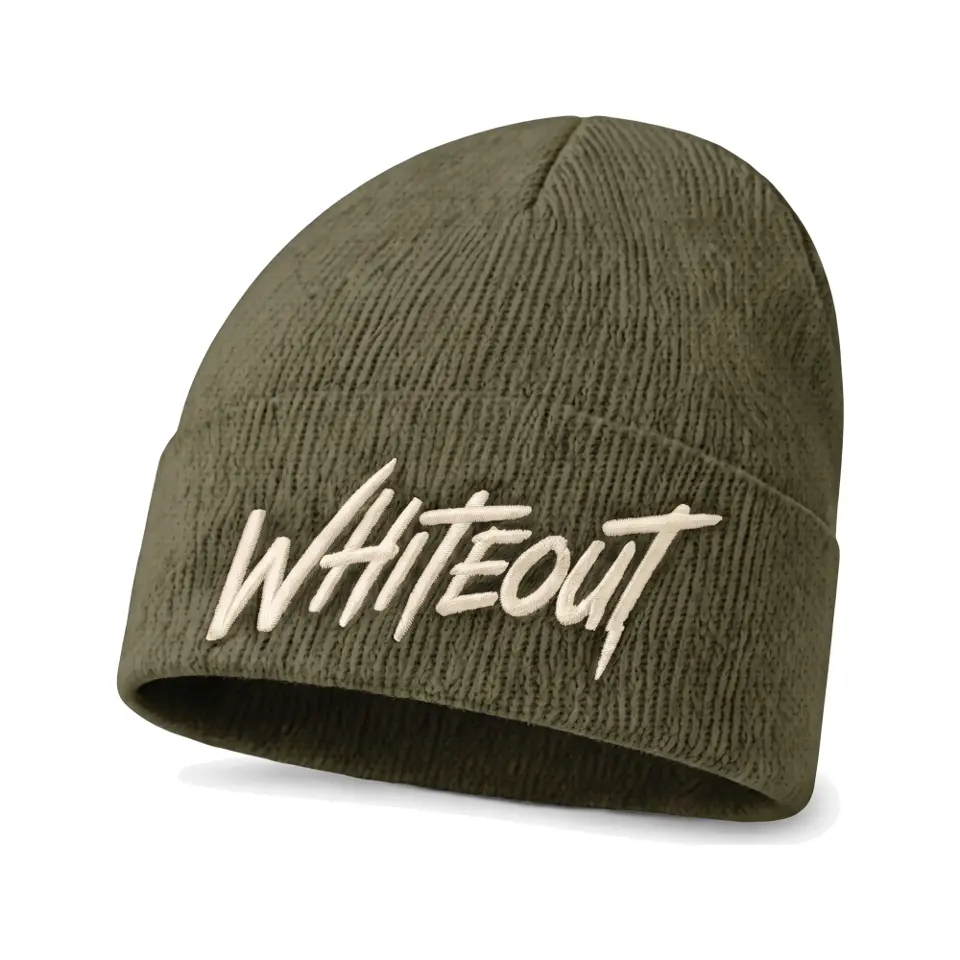 Chalet beanie in Olive on a white background