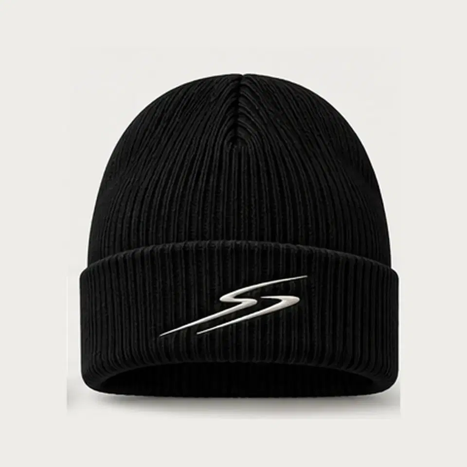 Drift beanie in Black on a white background