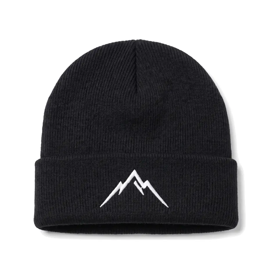 Lauber beanie in Black on a white background