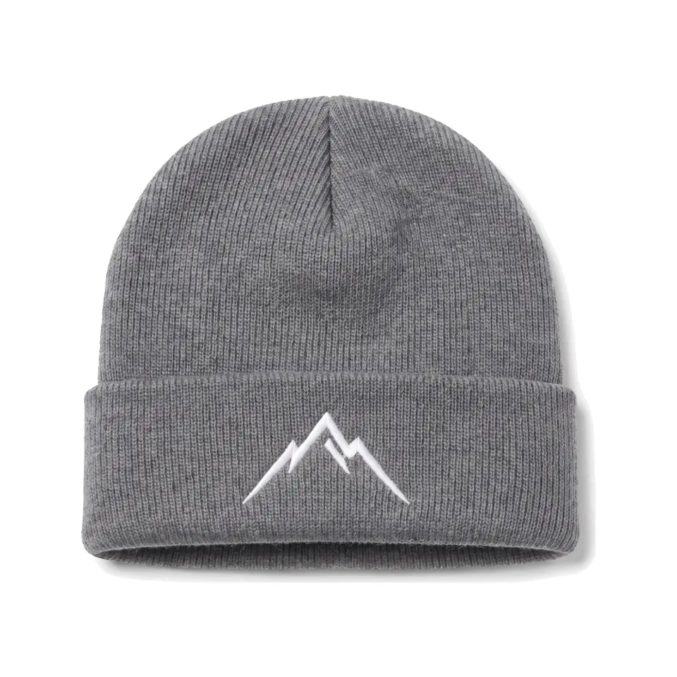 Lauber beanie in Grey on a white background