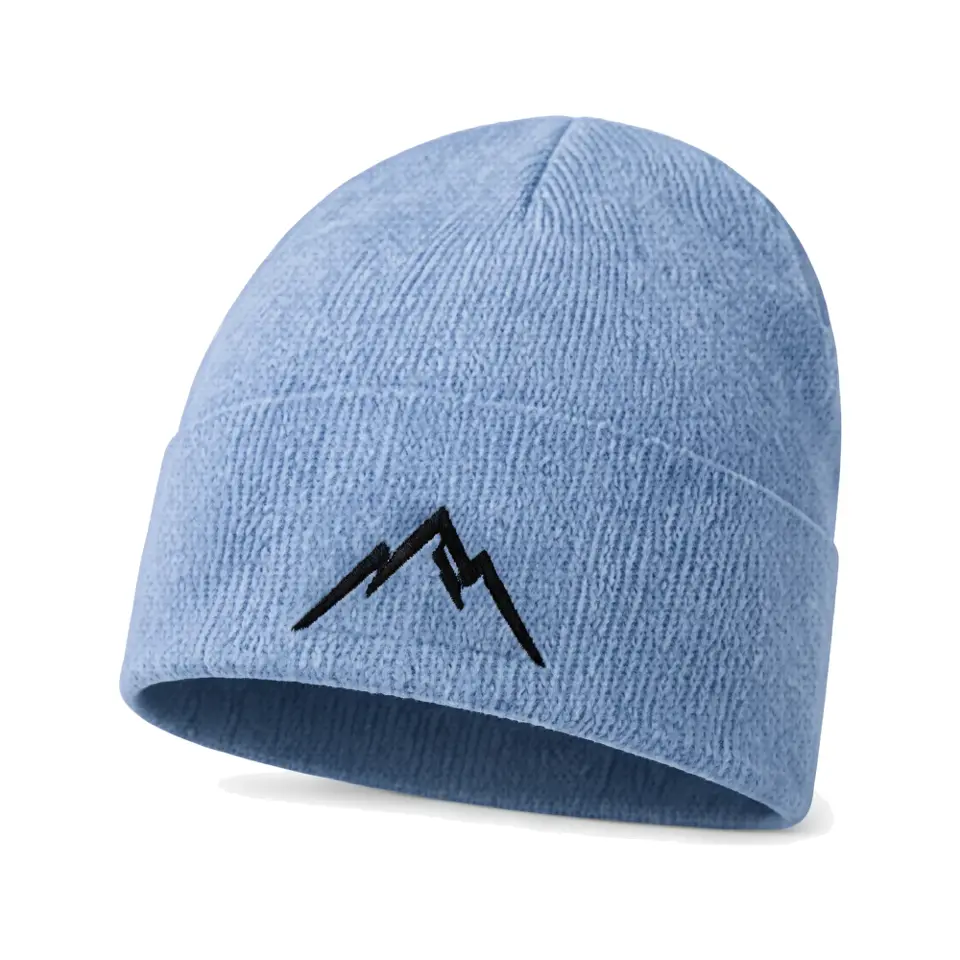 Atelier beanie in Ice Blue on a white background