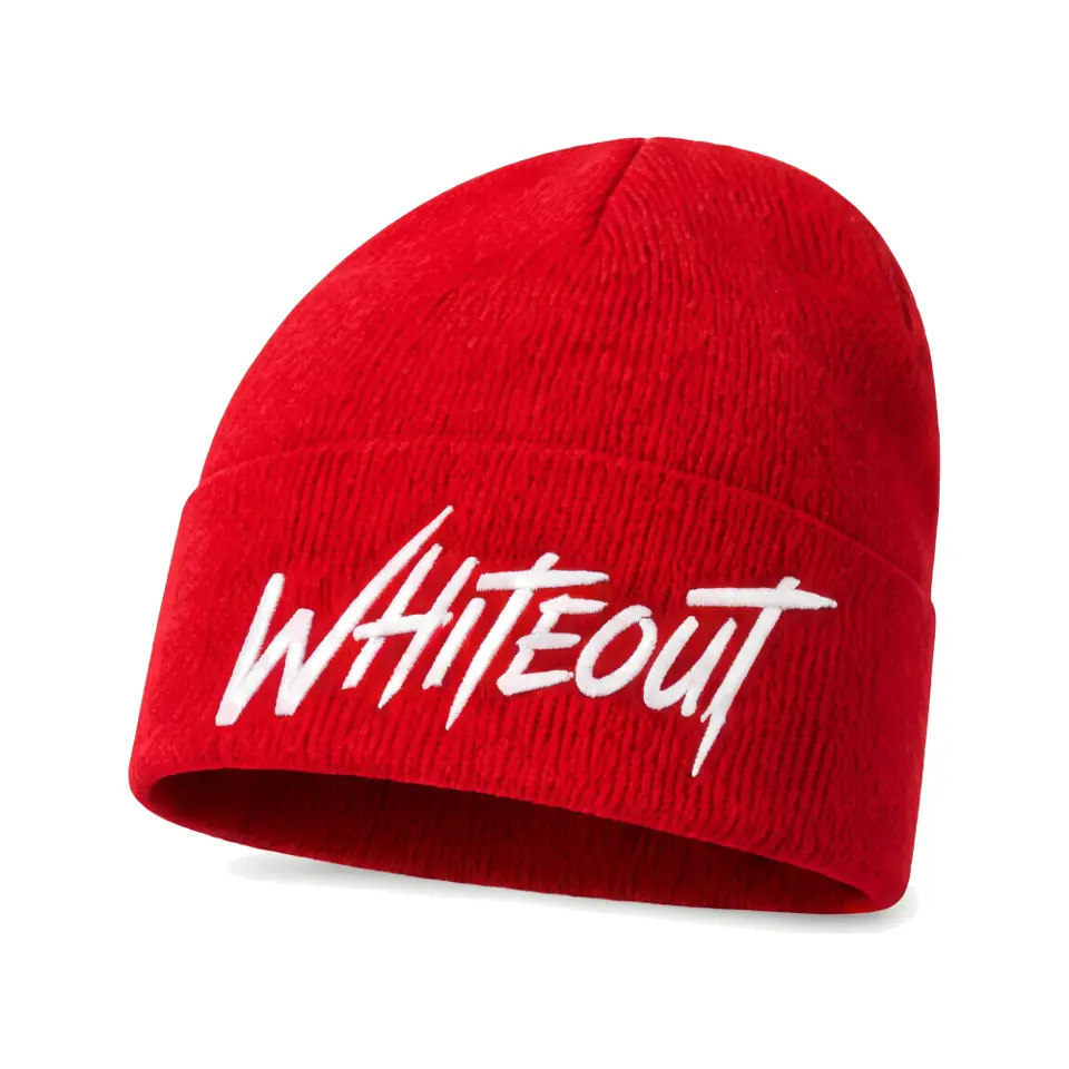Chalet beanie in Red on a white background