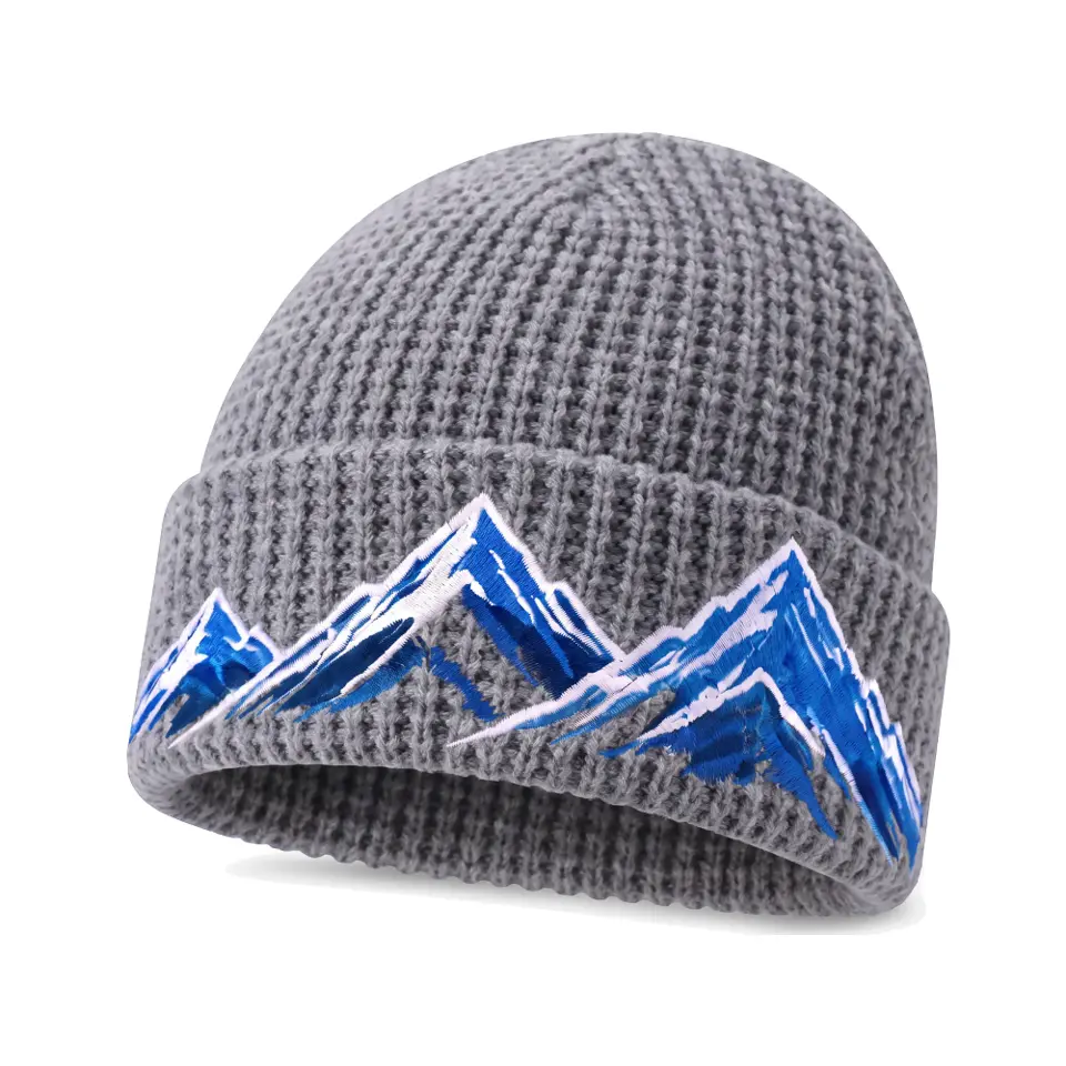 Windline beanie in Steel Grey on a white background