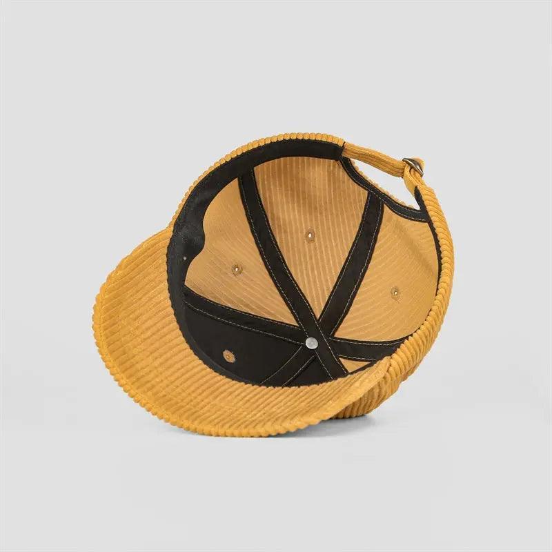 Lodge Corduroy Cap worn by a model