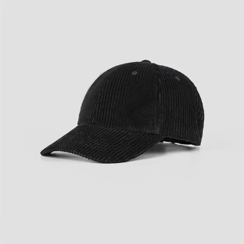 Lodge Corduroy Cap in black