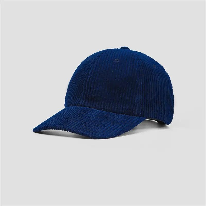 Lodge Corduroy Cap in navy