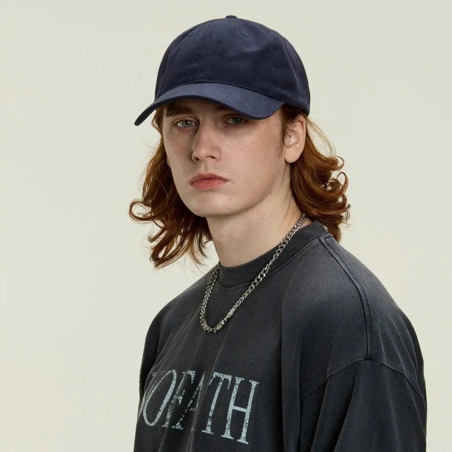 Alpine Cotton Cap worn by a model