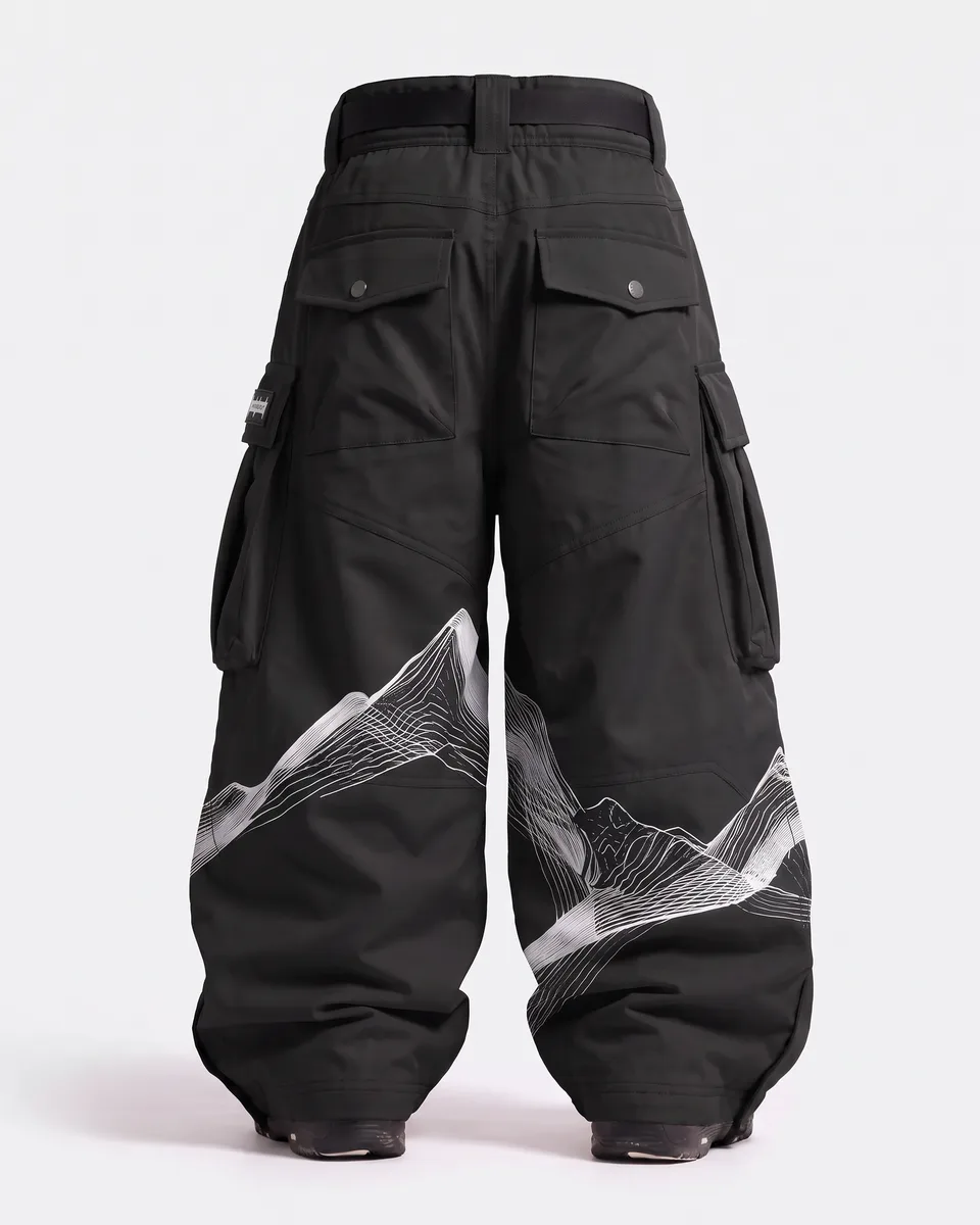 Alpine Onix Black / Line Art: back studio view, concept render