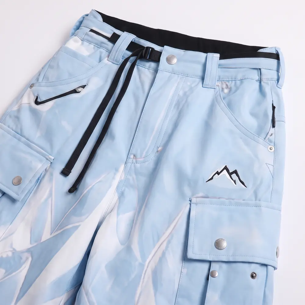 Baby Blue Aurora Baby Blue / White Swoosh: fabric and construction close-up, concept render