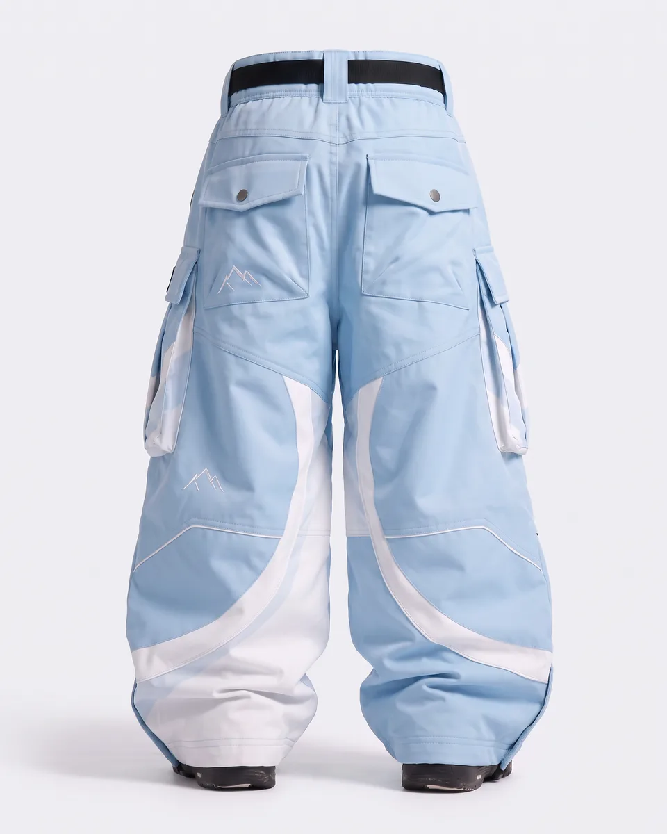Baby Blue Orbit Ice Blue / White: back studio view, concept render
