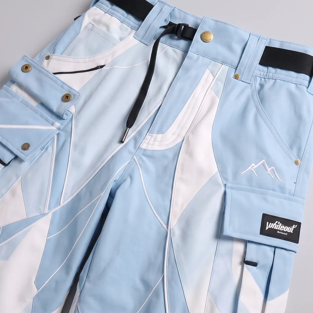 Baby Blue Orbit Ice Blue / White: fabric and construction close-up, concept render