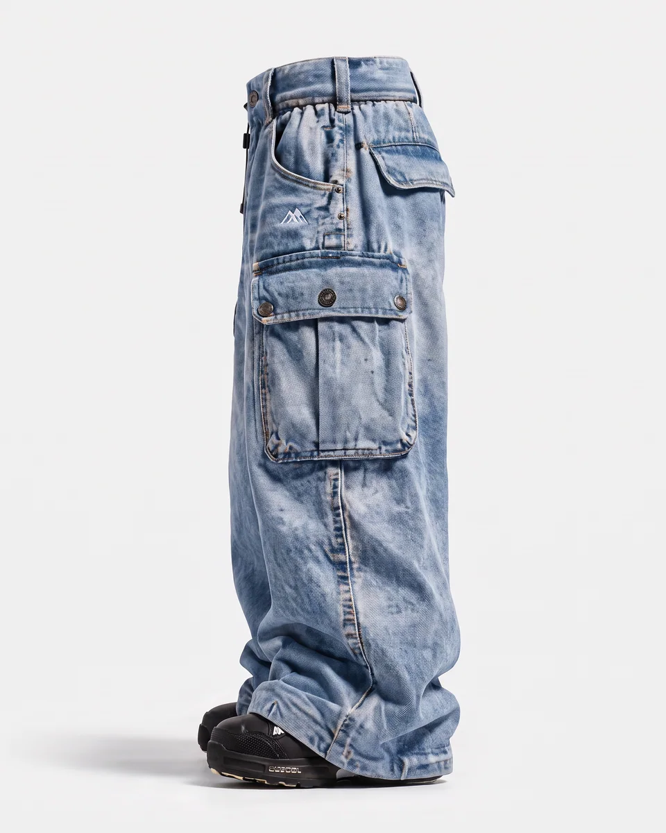 Denali Denim: side studio view, concept render