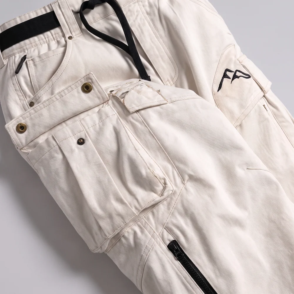Glacier Bone: fabric and construction close-up, concept render