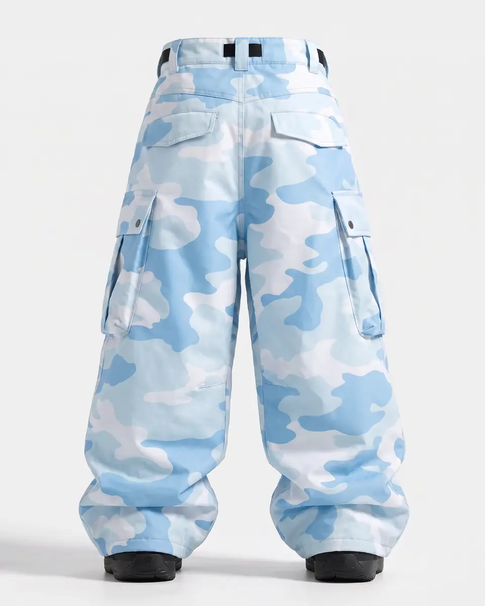 Baby Blue Design Ice Camo: back studio view, concept render
