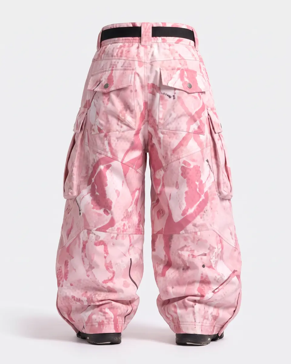Pink Blush Camo Blush Camo: back studio view, concept render