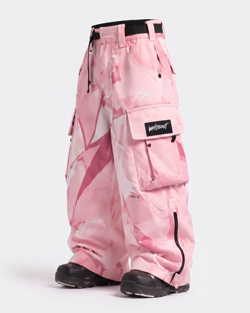 Pink Starfall Pink / White Shards: side studio view, concept render