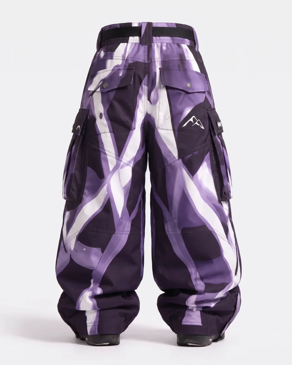 Purple Nova Violet / White: back studio view, concept render