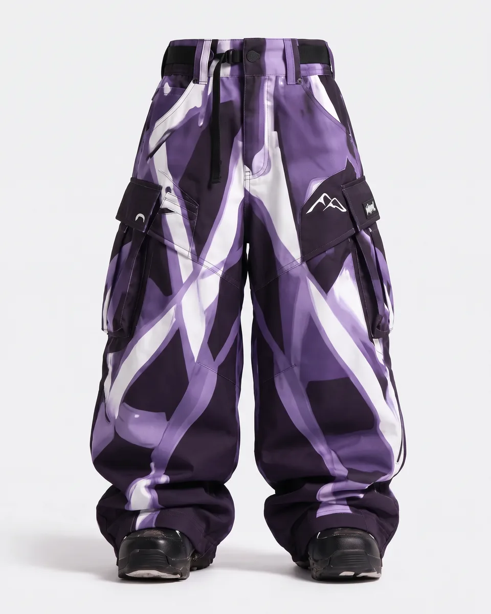 Purple Nova Violet / White: front studio view, concept render
