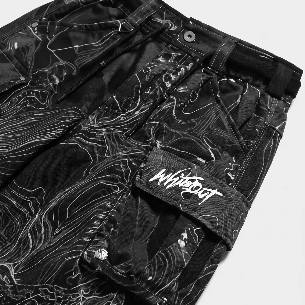 Ridgeline Topo: fabric and construction close-up, concept render