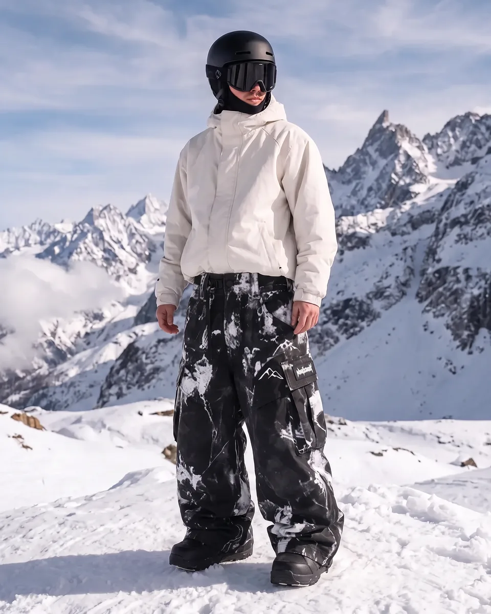 Summit Obsidian Black / Ink Wash: on the mountain in summit obsidian, concept render