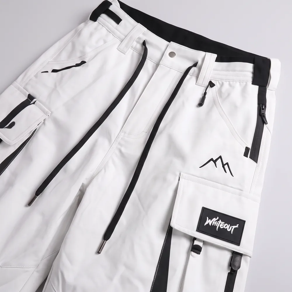 Summit Peak Optic White: fabric and construction close-up, concept render