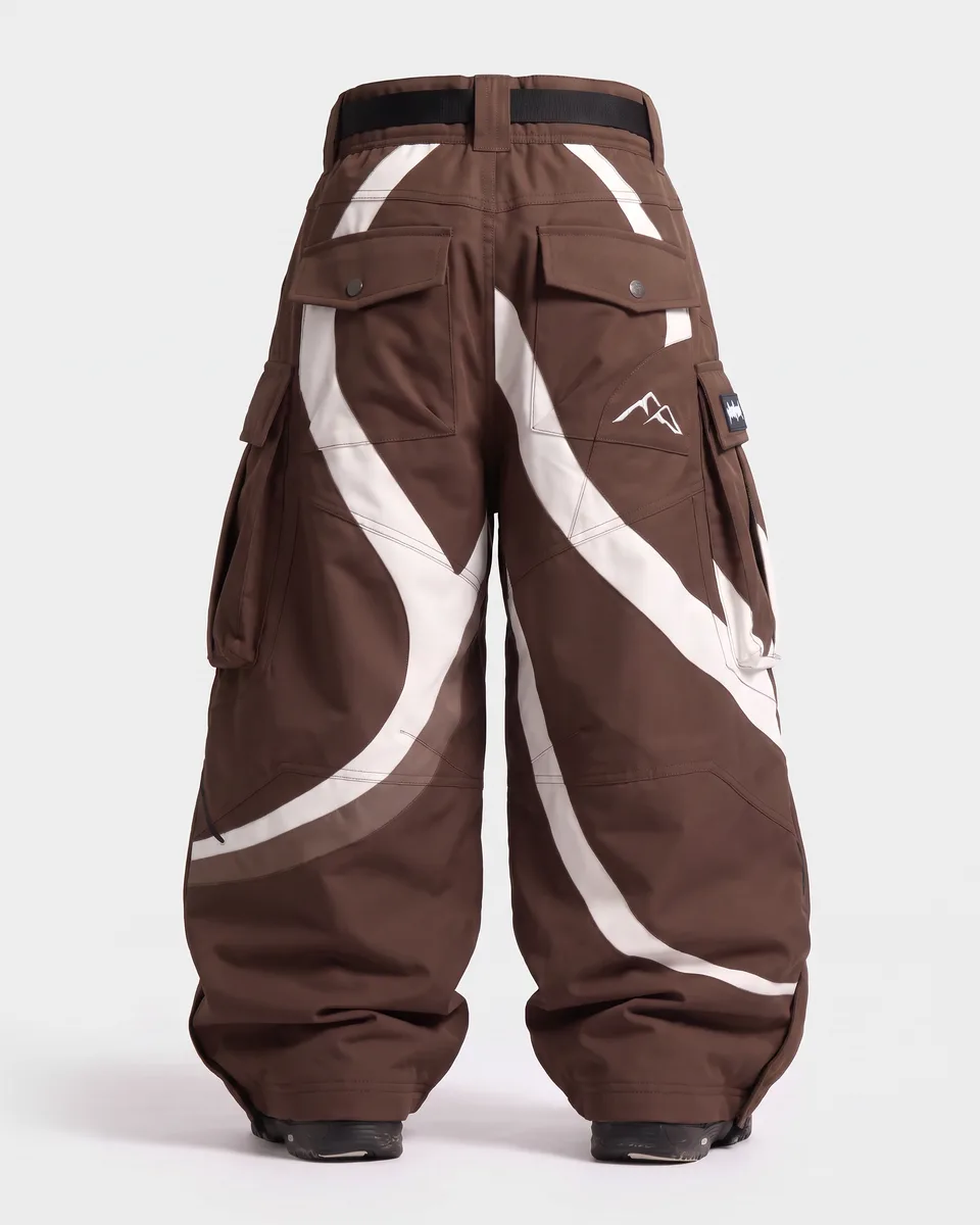 Tundra Clay Brown / White: back studio view, concept render